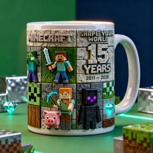 Shape Your World Anniversary Coffee Mug, Personalized Gifts 02QHTI090226