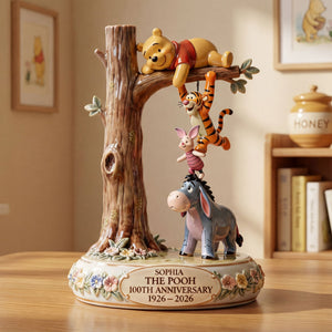 Anniversary Bear Acrylic Plaque - Personalized Gifts For Kids Plaque 03OHTI160126