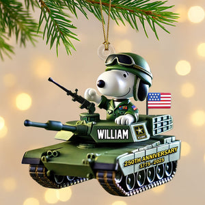 Cute Soldier Ornament - Personalized Gifts For Veteran 02huti280825