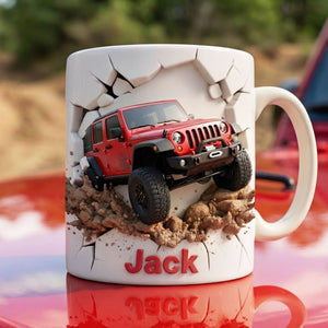 Off Road Car Lover Coffee Mug - Personalized Gifts For Off Road Fans Coffee Mug 05HYTI181225