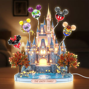 Personalized Gifts For Family, Custom Shape Acrylic Light Box 04ohti041125-Homacus