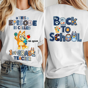 Back To School Shirt - Personalized Gifts For Teacher 02huti010725