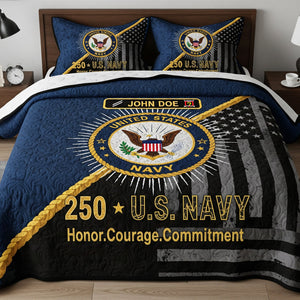 Veteran Quilt Bedding Set - Personalized Gifts For Veteran 04ohti060825