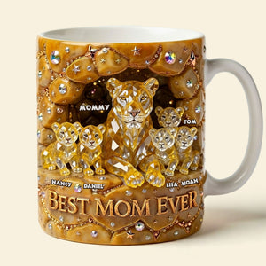 Best Lion Mom Ever Coffee Mug - Personalized Gifts For Mothers 04ohti070426
