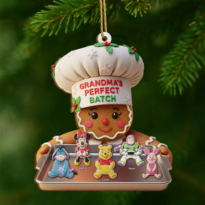 Grandma Cookie Ornament - Personalized Gifts For Grandma 04pgti180825