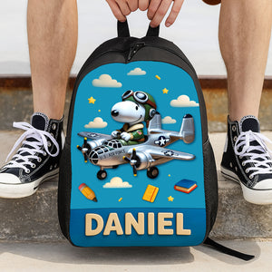 Cute Military School Bag - Personalized Gifts For Kids 02huti040825