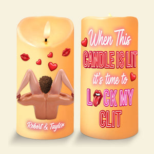 Naughty Couple LED Candle - Personalized Gifts For Couple 03ohti281125