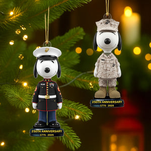 Cute Military Ornament - Personalized Gifts For Veteran 03huti280825