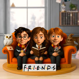 Magical Gang Plaque - Personalized Gifts For Friends 01qhti040625