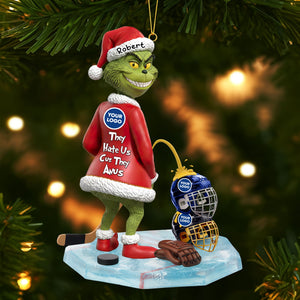 Funny Rivalry Christmas Ornament - Personalized Gifts for Sports Fans 03HUTI011025