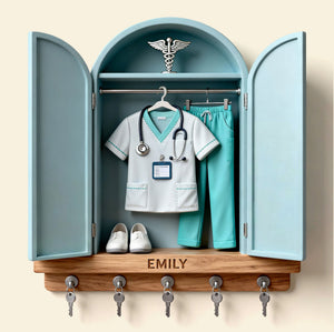 Nurse Uniform Key Hanger - Personalized Gifts For Nurse 03toti171225