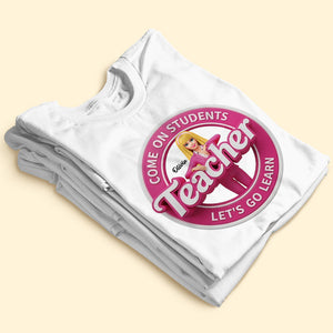 Cute Doll Teacher Shirt - Personalized Gifts For Teachers 03tgti020725