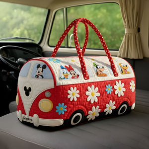 Cute Characters Quilted Duffle Bag - Personalized Gifts 07hyti191225