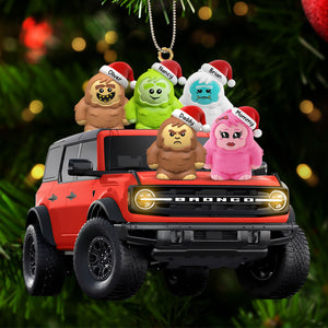 Fun Wild Off-road Gang Acrylic Ornament, Personalized Gifts For Off-road Lovers 02QHTI291025