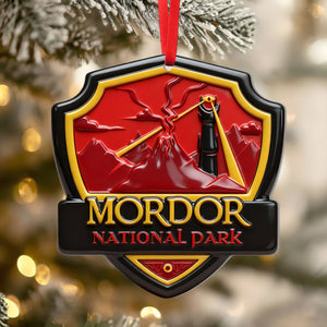 Fantasy Location Shield Ornament - Personalized Gifts For Movie Fans 03QHTI081025