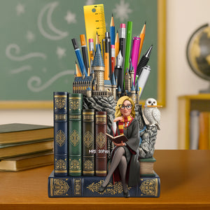 Magic Teacher Pen Holder - Personalized Gifts For Teacher 04nati230725