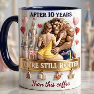 Fairytale Couple Accent Mug - Personalized Gifts For Couple 02qhti311225