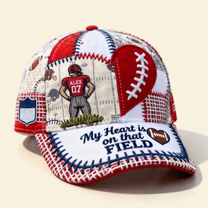 Supportive American Football Parent Classic Cap - Personalized Gift For Proud Football Families 02qhti220426