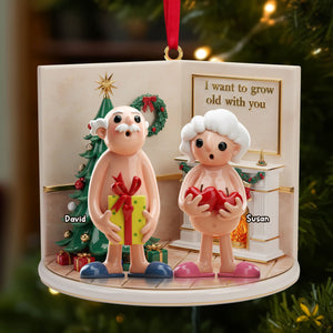 Personalized Gifts For Old Couple Christmas Ornament 04nati221025