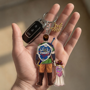 Epic Adventure Dad Keychain - Personalized Gifts For Dad 03qhhu080526