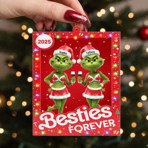 Funny Drinking Friend Ornament - Personalized Gifts For Friends 06nati150925