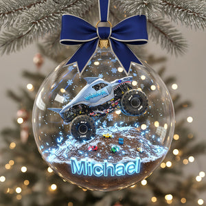 Truck Ornament - Personalized Gift For Christmas Ornament 01HYTI011125