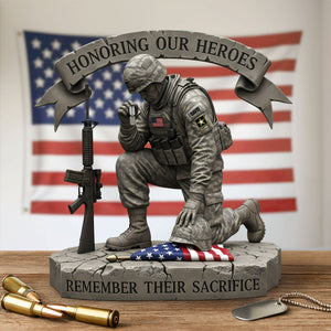 Veteran Plaque - Personalized Gifts For Veteran 04nati030725