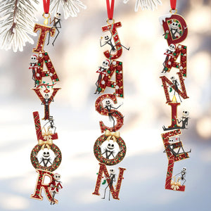Custom Alphabet Letter Ornament Personalized Christmas Gifts 04ohti251025