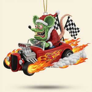 Joy Ride Hot Rod Ornament, Personalized Gifts For Hot Rod Lovers 02qhti050925