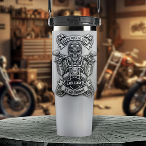 Badass Old Biker Tumbler - Personalized Gifts For Bikers 02qhti180625
