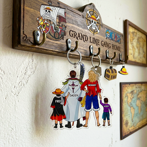 Ocean Crew Family Keychain - Personalized Gift For Family 011qhhu240225pa