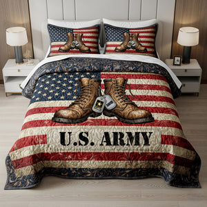 Veteran Quilt Bedding Set - Personalized Gifts For Veteran 05ohti230725