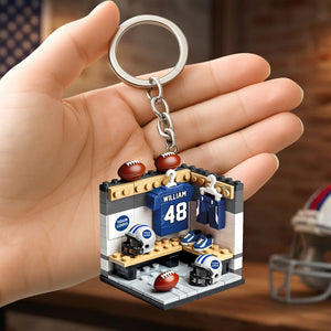 Sport Lover Keychain - Personalized Gifts For Sport Fans Keychain 01HUTI290126