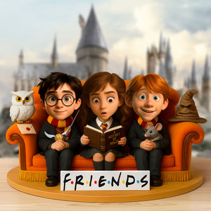 Magical Gang Plaque - Personalized Gifts For Friends 01qhti040625