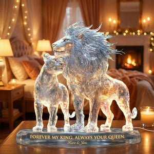 Majestic Couple Light Box, Personalized Gifts For Couple 02QHTI281125
