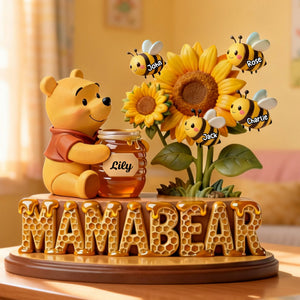 Mama Bear Acrylic Plaque - Personalized Gifts For Mother's Day 05hyti280126
