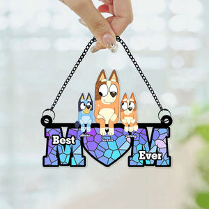 Personalized Gifts For Mom Suncatcher Ornament 02ohti230424-Homacus