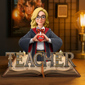 Magic Teacher Plaque - Personalized Gifts For Teachers 03ohti080725