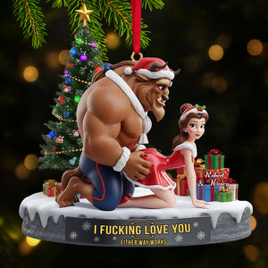 Playful Couple Ornament - Personalized Gifts For Couple 04ohti160925