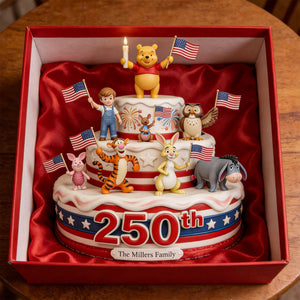 250th Celebration Keepsake Acrylic Plaque - Personalized Gift For Patriotic Anniversary Plaque 03PATI230226