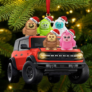 Fun Wild Off-road Gang Acrylic Ornament, Personalized Gifts For Off-road Lovers 02QHTI291025