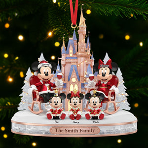 Family Ornament - Personalized Gift For Family Christmas Ornament 05OHTI171025