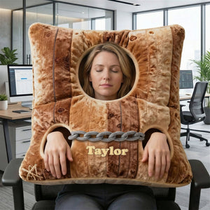 Office Worker Fun Pillory Pillow, Personalized Gifts For Coworker 02qhti131225