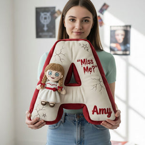 Horror Alphabet Pillow - Personalized Gifts For Horror Lovers 01HUTI111225