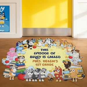 Cute Teacher Doormat - Personalized Gifts For Teacher 03huti060825