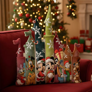 Jolly Christmas Custom Shape Pillow, Personalized Gifts For Cartoon Lovers 03qhti101125