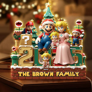 Family Light Box - Personalized Gifts For Family Custom Shape Acrylic Light Box 05PATI131125
