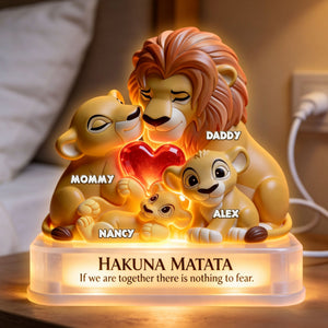 We're Family Light Box Personalized Gifts For Family 02NATI260326
