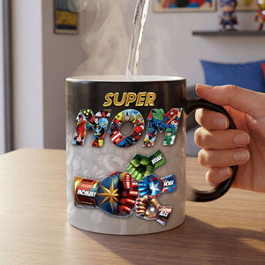 Power Fist Bump Magic Ceramic Coffee Mug - Personalized Gifts For Mother's Day Magic Mug 03OHTI020426