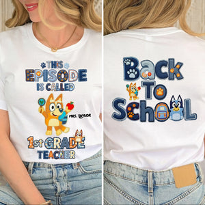 Back To School Shirt - Personalized Gifts For Teacher 02huti010725